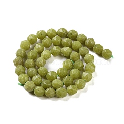 Natural Olive Jade Beads Strands&nbsp;G-NH0021-A17-01