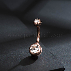 Brass Piercing Jewelry&nbsp;AJEW-EE0006-80RG