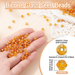 Picasso Baking Paint Glass Seed Beads&nbsp;SEED-TA0001-62C