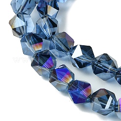 Electroplate Glass Beads Strands&nbsp;EGLA-K061-07A-HR01