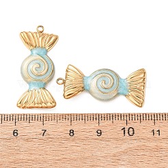 304 Stainless Steel Enamel Pendants&nbsp;SA-CBAD609-05G-03