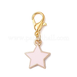 3Pcs Alloy Enamel Pendant Decorations&nbsp;HJEW-JM04175