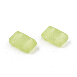 FGB 2-Hole Baking Paint Glass Seed Beads&nbsp;SEED-S031-M-SH1204FR