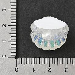 Opaque Resin Pendants&nbsp;RESI-C061-03B-01