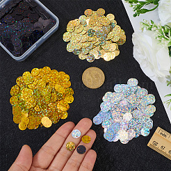 160G 4 Colors PVC Paillette/Sequins Pendants&nbsp;KY-CY0001-03