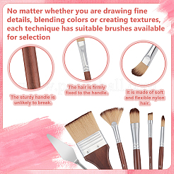 Painting Brush Sets&nbsp;AJEW-WH0886-59