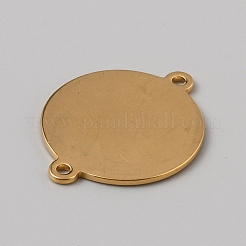 304 Stainless Steel Connector Charms&nbsp;STAS-WH0043-24A-G
