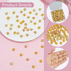 150Pcs 3 Colors Zinc Alloy Cabochons&nbsp;KK-SC0007-71B