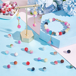 195pcs 15 Colors Imitation Pearl Acrylic Beads&nbsp;OACR-AR0001-14