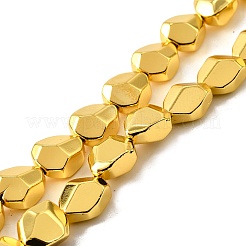 Electroplate Glass Beads Strands&nbsp;EGLA-V001-06