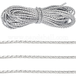 10M Round Imitation Leather Braided Cord&nbsp;WL-GF0001-32C-01