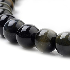 Natural Tiger Eye Beads Strands&nbsp;X-G-S259-22-8mm