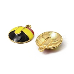 304 Stainless Steel Enamel Pendants&nbsp;STAS-T068-80G