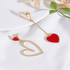 1 Pair Alloy Dangle Stud Earrings&nbsp;EJEW-LP0003-54G-01