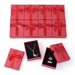 Rectangle Paper Necklace & Finger Ring Storage Boxes&nbsp;LS-CON-TAC0014-08D