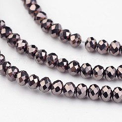 Electroplate Glass Bead Strands&nbsp;LS-EGLA-G014-2mm-FP09
