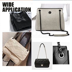 8Pcs 2 Style Alloy Handbag O Ring Bags Buckles&nbsp;FIND-CA0003-76