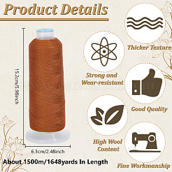 Wool & Acrylic Fibers Embroidery Floss&nbsp;DIY-WH0558-29E