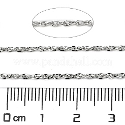 Tarnish Resistant 304 Stainless Steel Rope Chain&nbsp;CHS-C010-01A-P