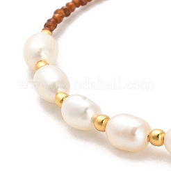 Natural Garnet Bead Bracelets&nbsp;BJEW-E098-09G