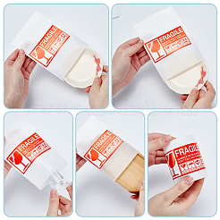 400Pcs 2 Styles Double-Sided EPE Foam Resealable Bags&nbsp;ABAG-GO0001-34