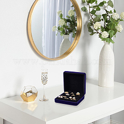 Velvet Jewelry Box&nbsp;VBOX-WH0012-03B