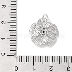 Brass Glass Pendants&nbsp;KK-Z073-15P-02