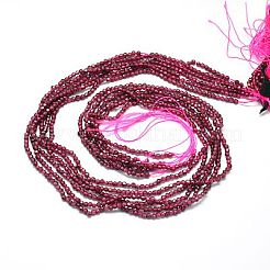 Natural Garnet Beads Strands&nbsp;X-G-J002-20