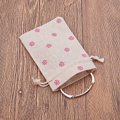 Printing Burlap Packing Pouches&nbsp;ABAG-PH0002-10x14cm-02