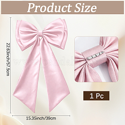 Nylon Detachable Bridal Bowknot for Wedding Dresses&nbsp;DIY-WH20002-630D
