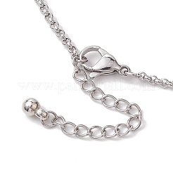 304 Stainless Steel Slider Bracelet Makings&nbsp;AJEW-JB01279-01