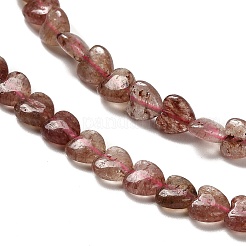 Natural Strawberry Quartz Beads Strands&nbsp;G-P575-C05-6mm