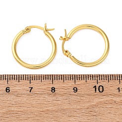 Brass Hoop Earrings for Women&nbsp;EJEW-I270-13A-G