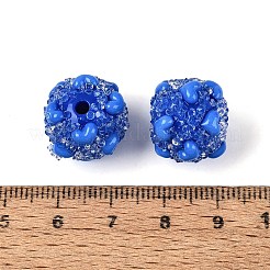 Opaque Acrylic & Transparent Resin Rhinestone Beads&nbsp;SACR-Q005-02A