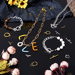 Tibetan Style Alloy Toggle Clasps&nbsp;PALLOY-TA0001-48