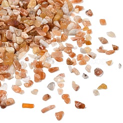Natural Red Aventurine Chip Beads&nbsp;G-O103-01