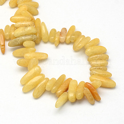 Natural Topaz Jade Stone Bead Strands&nbsp;G-R223-17