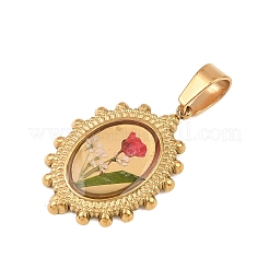 Epoxy Resin Pendants&nbsp;STAS-P436-01G-02