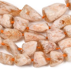 Raw Rough Heated Natural Citrine Beads Strands&nbsp;G-A305-A01-01