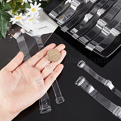 10 Pairs 2 Style Transparent Silicone Shoelace&nbsp;SIL-GF0001-11