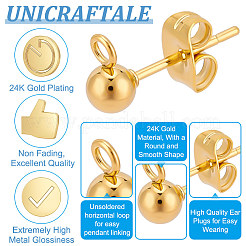 304 Stainless Steel Stud Earring Findings&nbsp;STAS-UN0002-53G