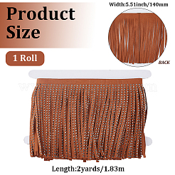 PU Imitation Leather Tassel Ribbon&nbsp;DIY-GF0013-45A