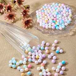 100G Opaque Acrylic Beads&nbsp;OACR-SZ0001-64