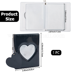 1Pc 3 Inch Mini PU Leather Cover Photo Albums&nbsp;AJEW-CN0005-86