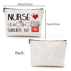 Custom Polycotton Canvas Stroage Bags&nbsp;ABAG-WH0029-105