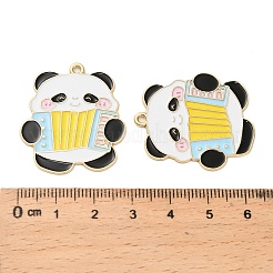 Alloy Enamel Pendants&nbsp;ENAM-G229-03G-01