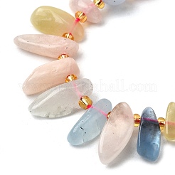 Natural Morganite Beads Strands&nbsp;G-Z091-A05