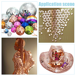 200Pcs Self-adhesive Acrylic Mirror Rhinestone&nbsp;FIND-WR0012-09