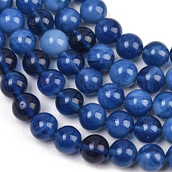 Handmade Lampwork Beads Strand&nbsp;LAMP-B056-10mm-06
