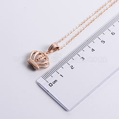 Vintage Style Stainless Steel Crown Pendant Necklaces&nbsp;NM7747